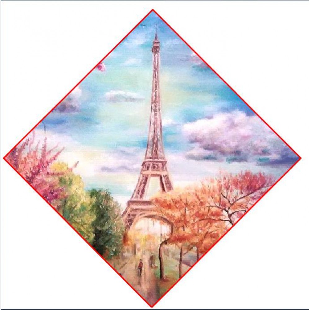 Картина по номерам 'Эйфелева башня '