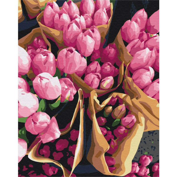 Картина по номерам 'Голландские тюльпаны'