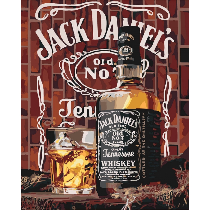 Картина за номерами 'Jack Daniel's'