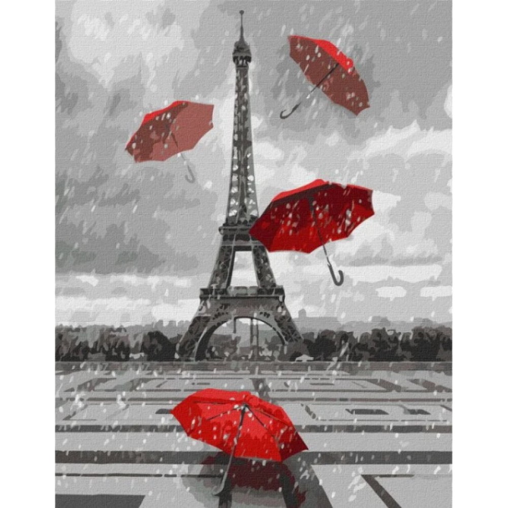 Картина по номерам 'Любимый Париж'