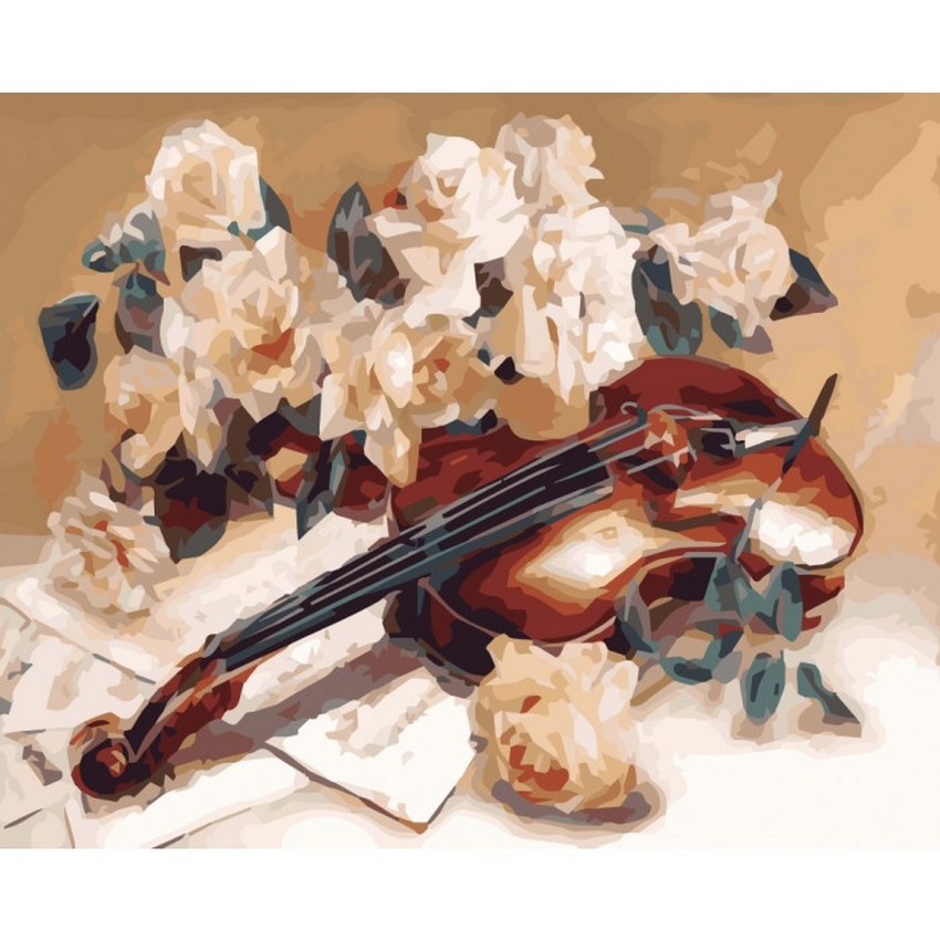 Картина по номерам 'Мелодия скрипки'