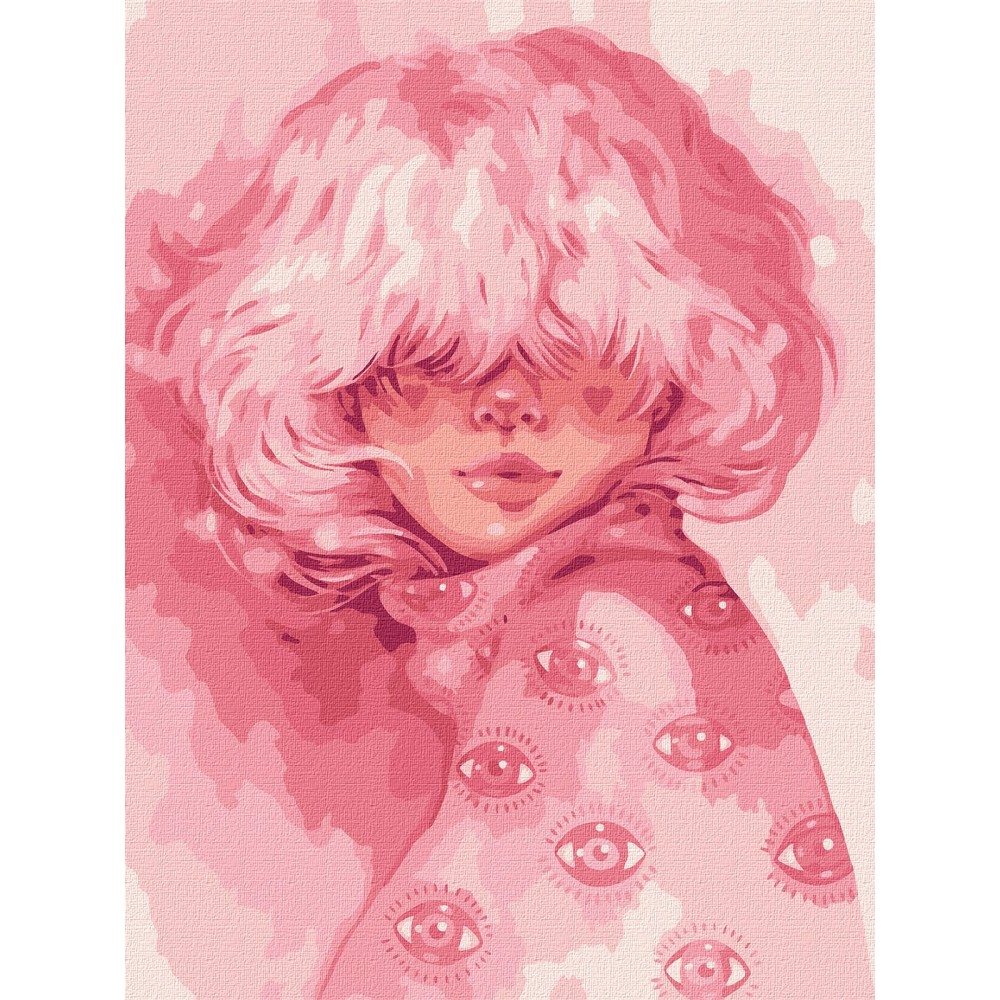 Картина по номерам 'Мои розовые мечты'