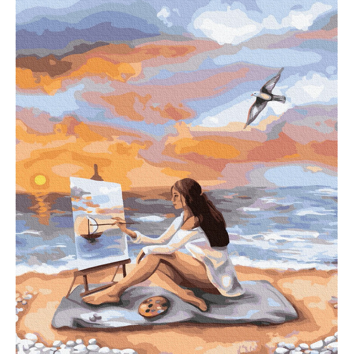 Картина по номерам 'Море вдохновения'