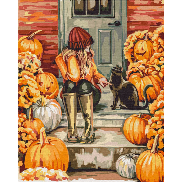 Картина по номерам 'Осень на пороге'