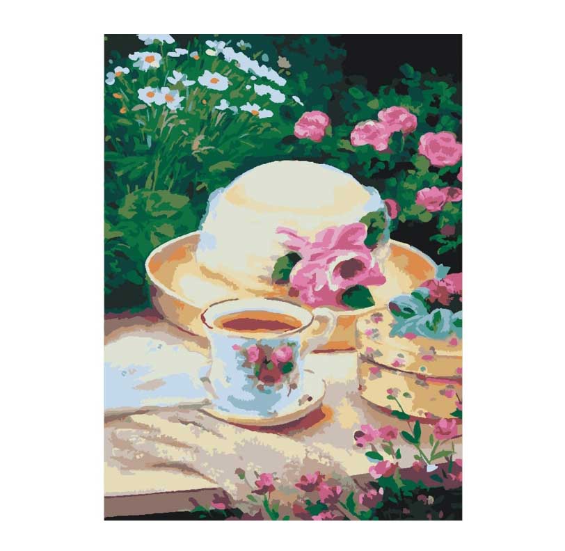 Картина за номерами 'Пікнік в саду'