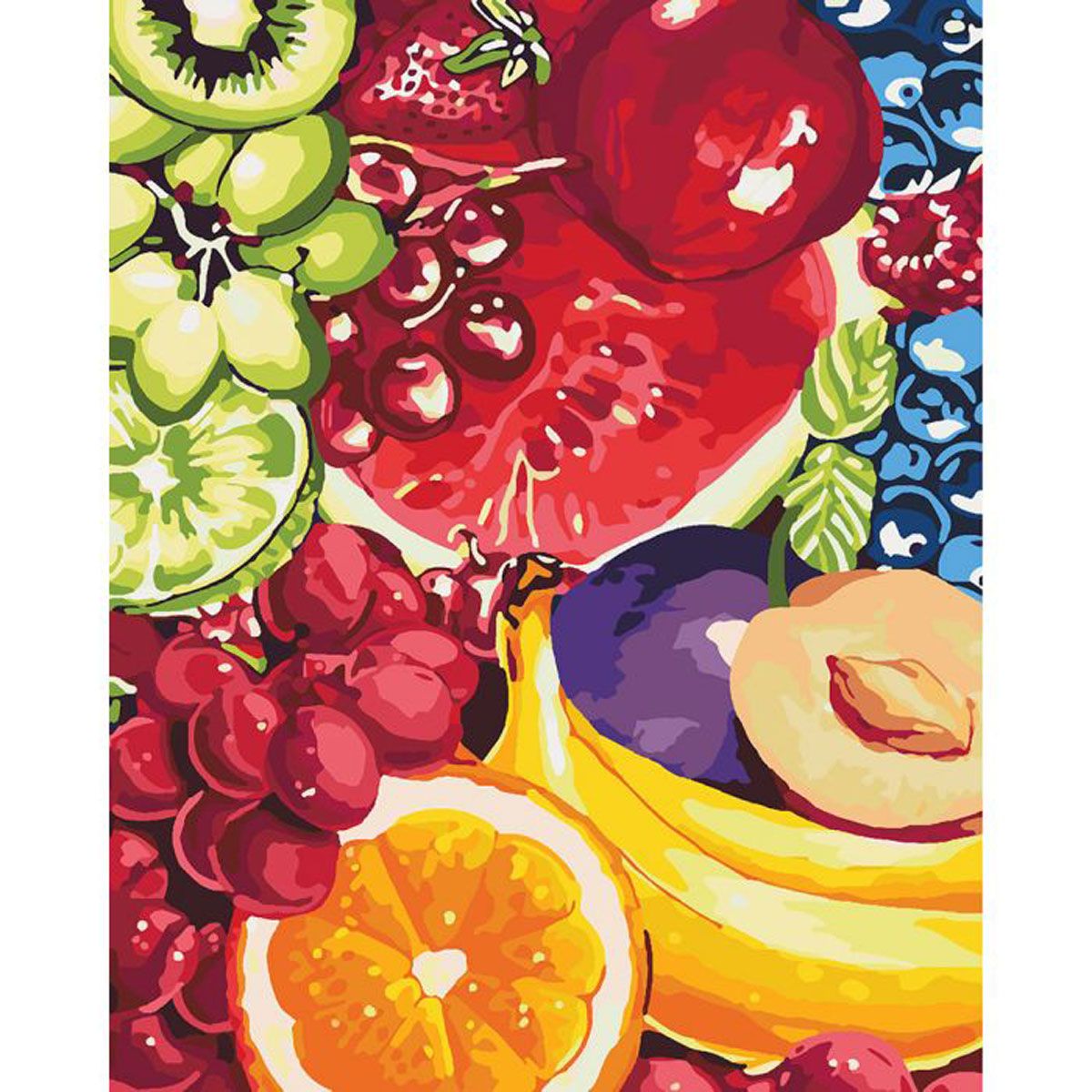 Картина по номерам 'Сладкие фрукты'