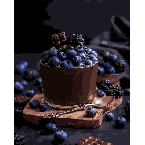 Картина за номерами 'Спокусливий десерт'