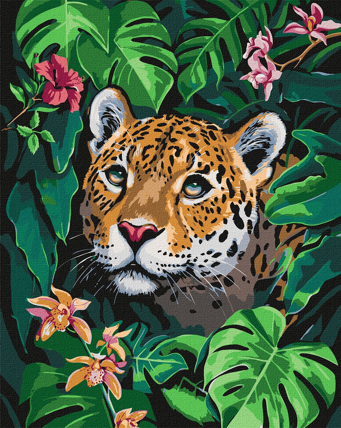 Картина за номерами 'Велич джунглів'