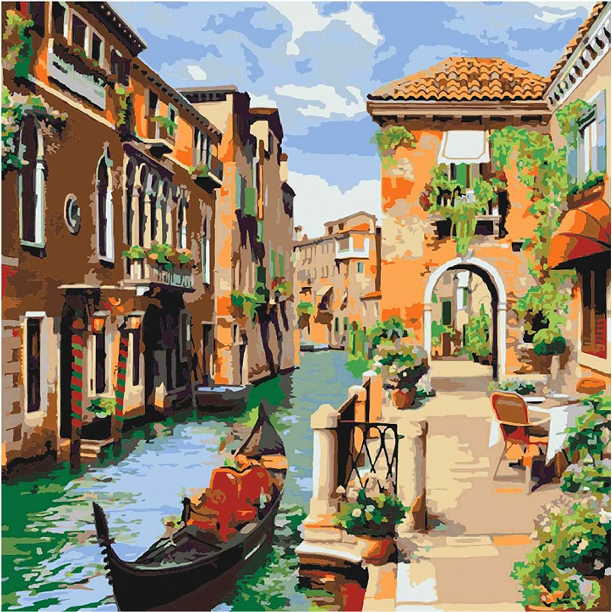 Картина по номерам 'Венецианское утро'