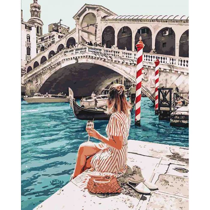 Картина по номерам 'Влюблена в Венецию'