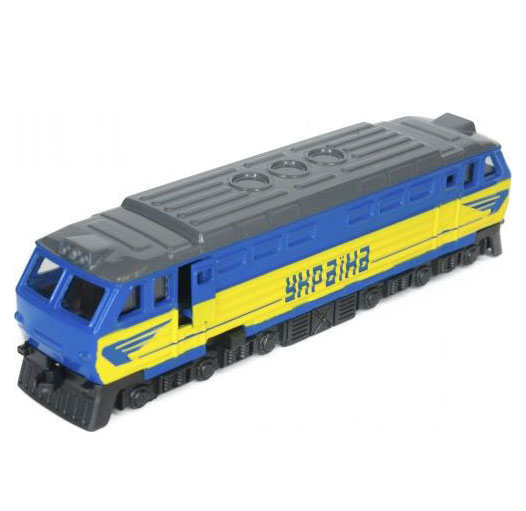 Колекційна модель локомотива поїзда 'Techno Park' Україна
