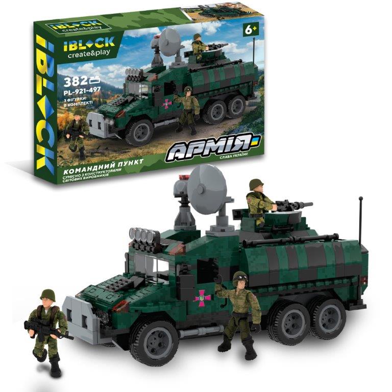 Конструктор 'Армия' передвижной командный пункт