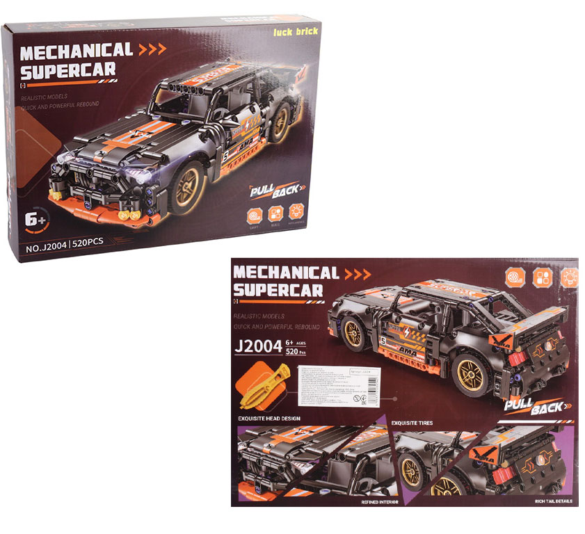 Конструктор 'Гоночна машина' інерційна