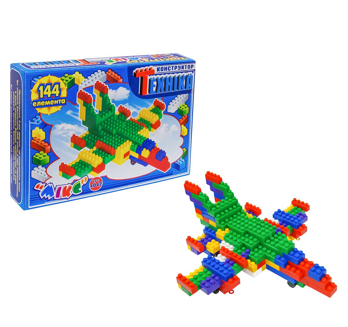 Конструктор 'Микс-техника' 144 детали