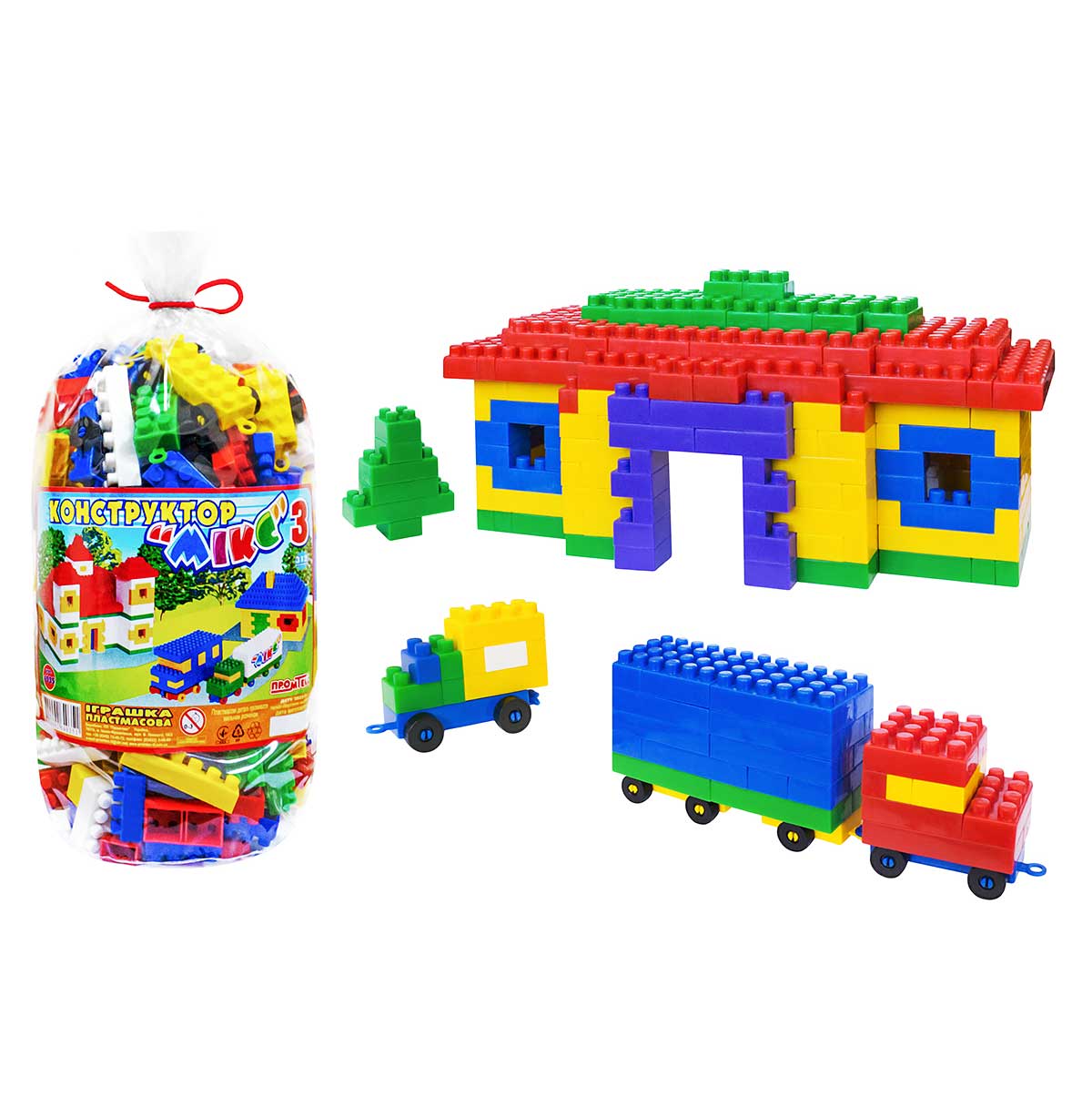 Конструктор детский 'Микс-3'