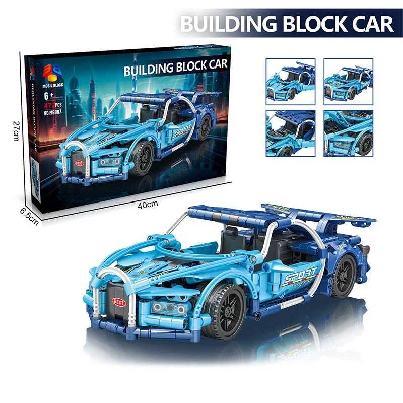 Конструктор машина 471 деталь