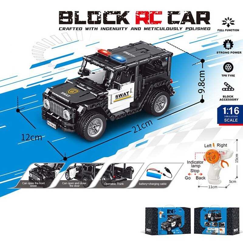 Конструктор на радіокеруванні 'Поліцейський позашляховик'