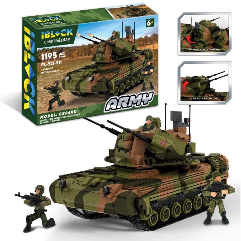 Конструктор військовий зенітна самохідна установка Gepard