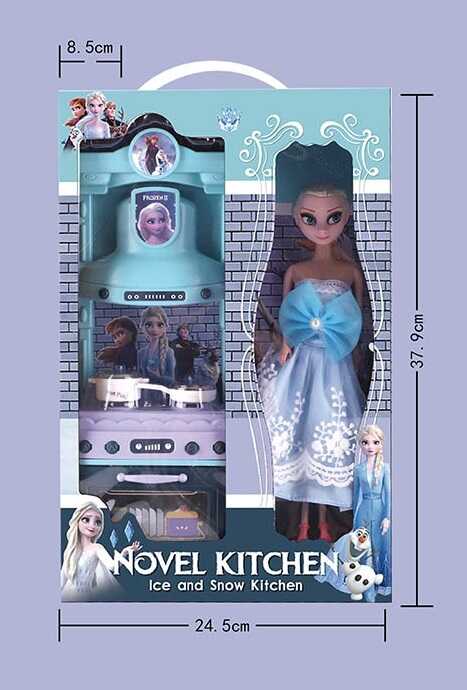 Кухня с куклой 'Эльза'