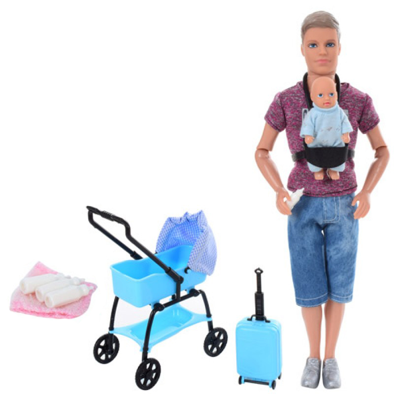 Лялька DEFA 'Кен з немовлям'