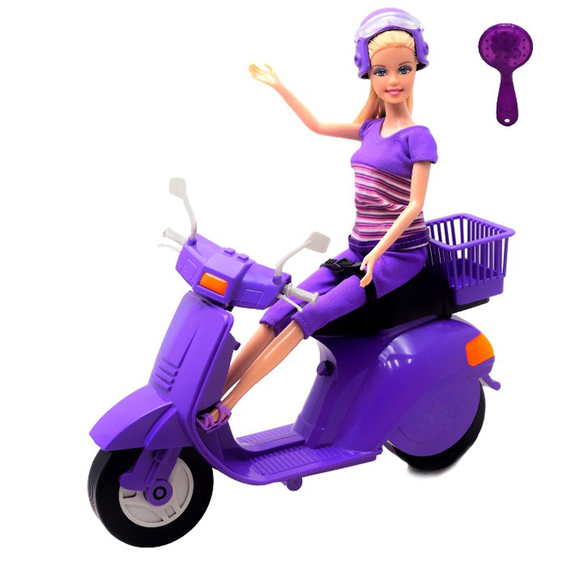 Кукла Defa на скутере