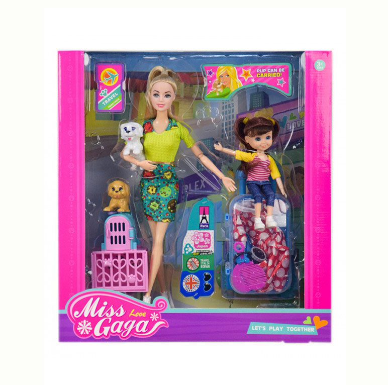 Кукла 'Барби'  с ребенком и с аксессуарами
