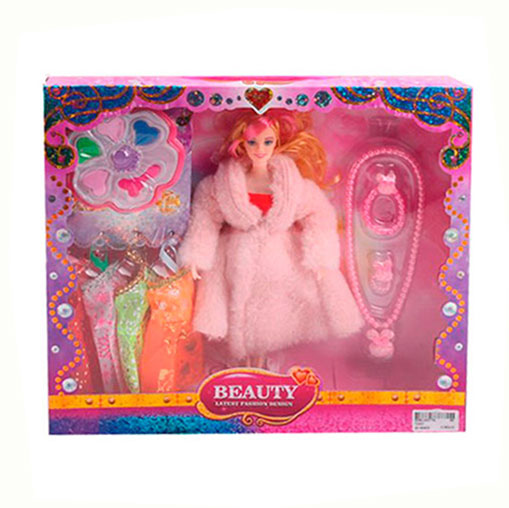 Кукла 'Барби' с нарядами и украшениями