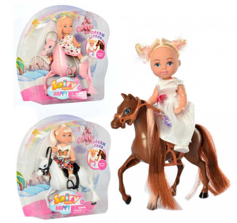 Кукла 'Defa Lucy' дочка на лошади