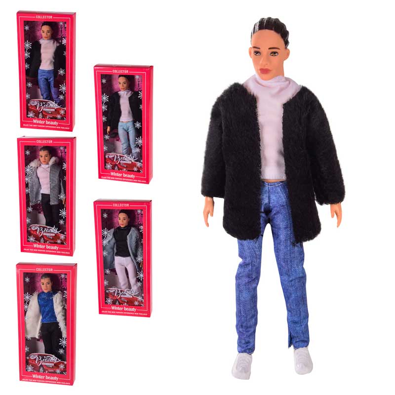 Кукла 'Кен' в зимней одежде