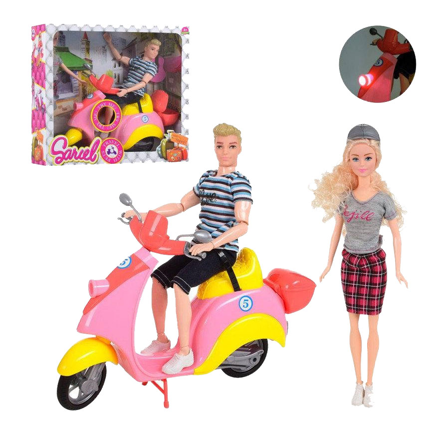 Лялька 'Sariel' з Кеном на скутері