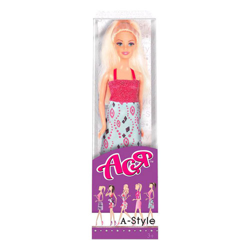 Кукла блондинка в сарафане
