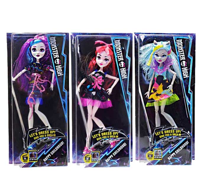 Кукла Mattel Monster High Главные герои, серия Большой Кошмарный Риф, в ассорт.