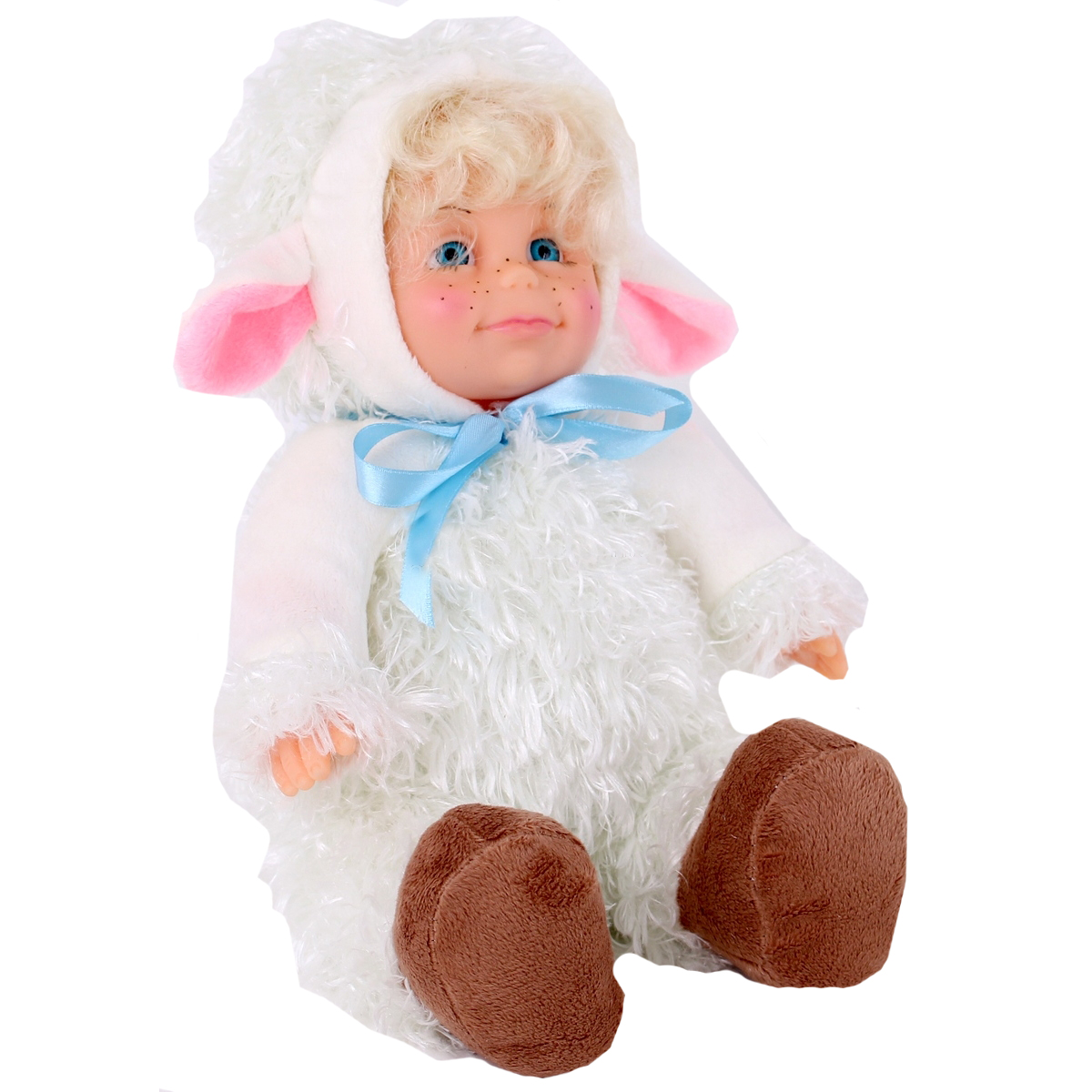 Kуклa мягкaя в кocтюмe oвeчки