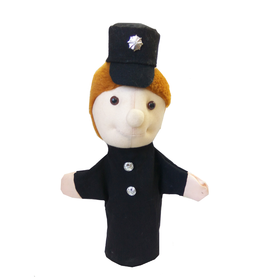 Лялька рукавичка 'Поліцейський'
