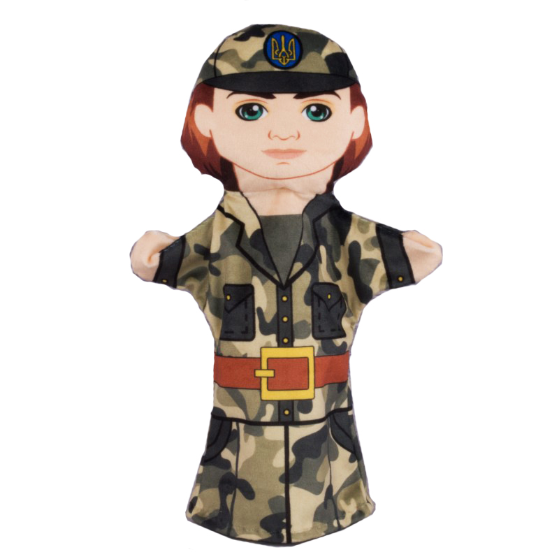 Кукла-перчатка 'Военный'