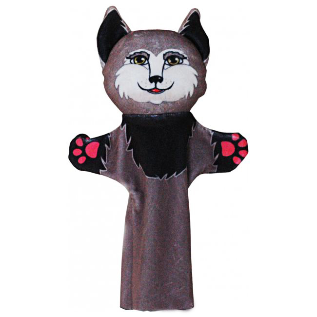 Кукла перчатка с рисунком 'Волк'