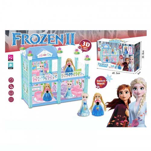 Ляльковий будиночок з лялькою 'Frozen'
