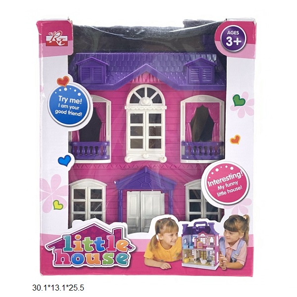 Ляльковий будиночок з меблями і підсвіткою