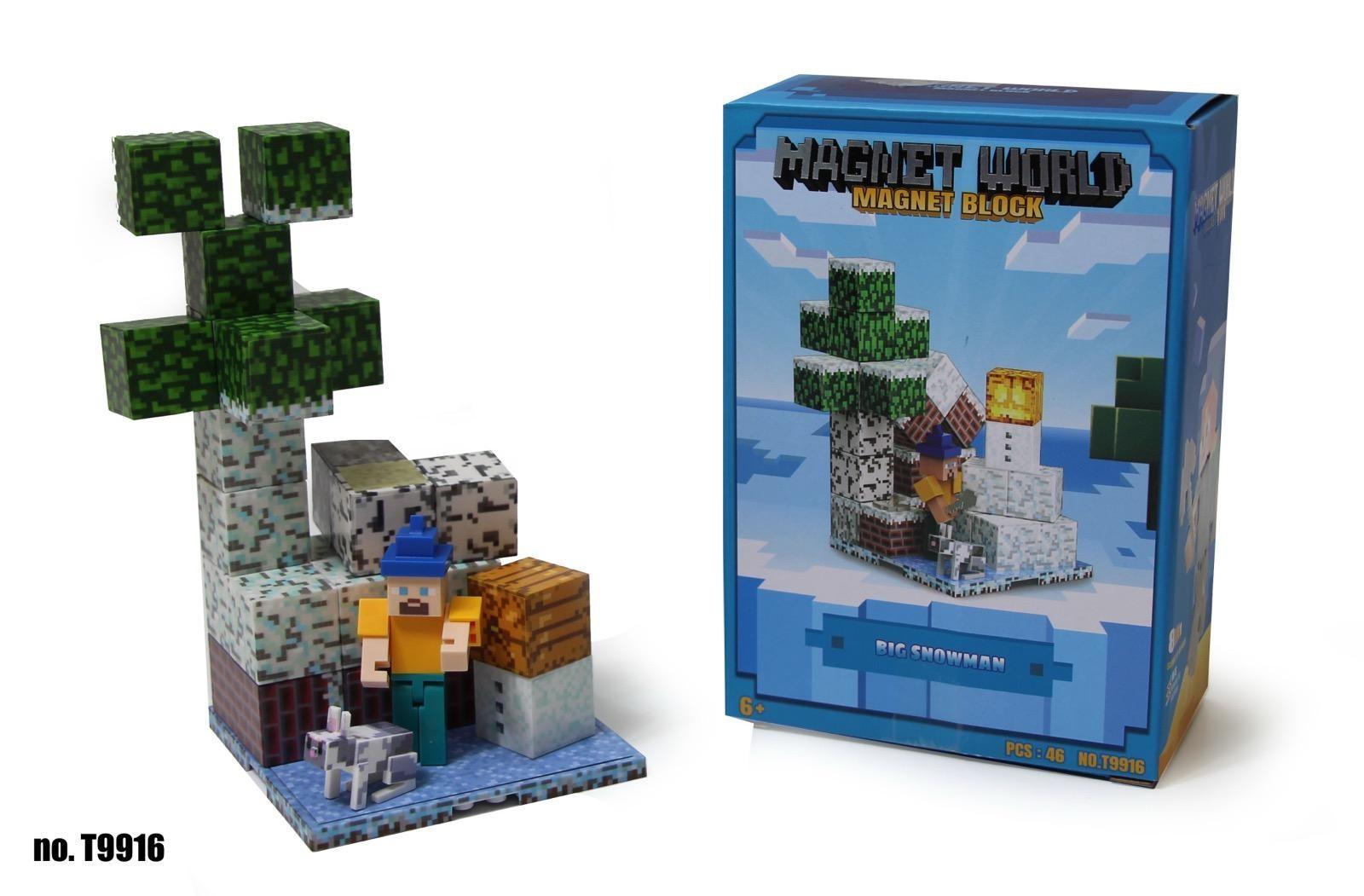 Магнітний конструктор блоки