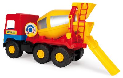 Большой игрушечный грузовик 'Бетономешалка'