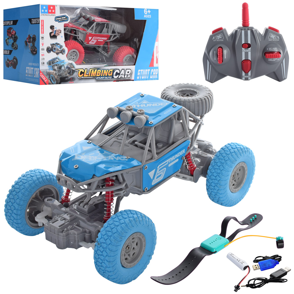 Машина джип на радіокеруванні з браслетом