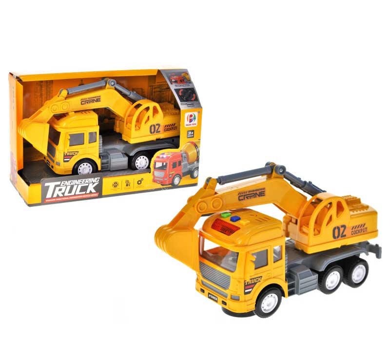 Машина екскаватор на батарейках із музичними ефектами