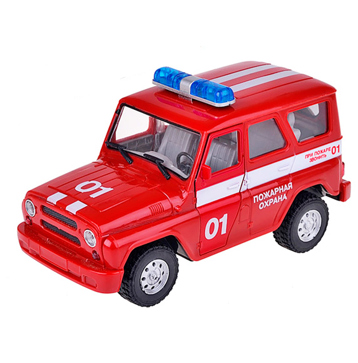 Машина инерционная УАЗ 'Пожарная охрана'