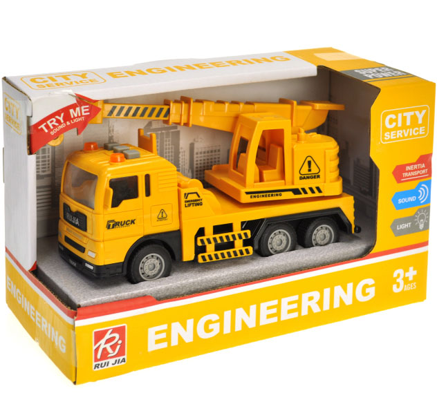 Машина инерционная 'Автокран'