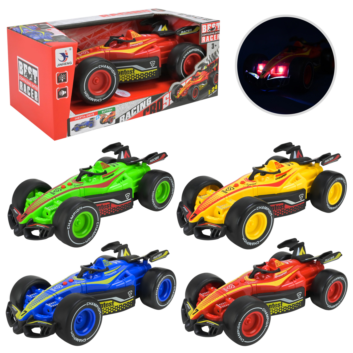 Машина на батарейках 'Формула-1'