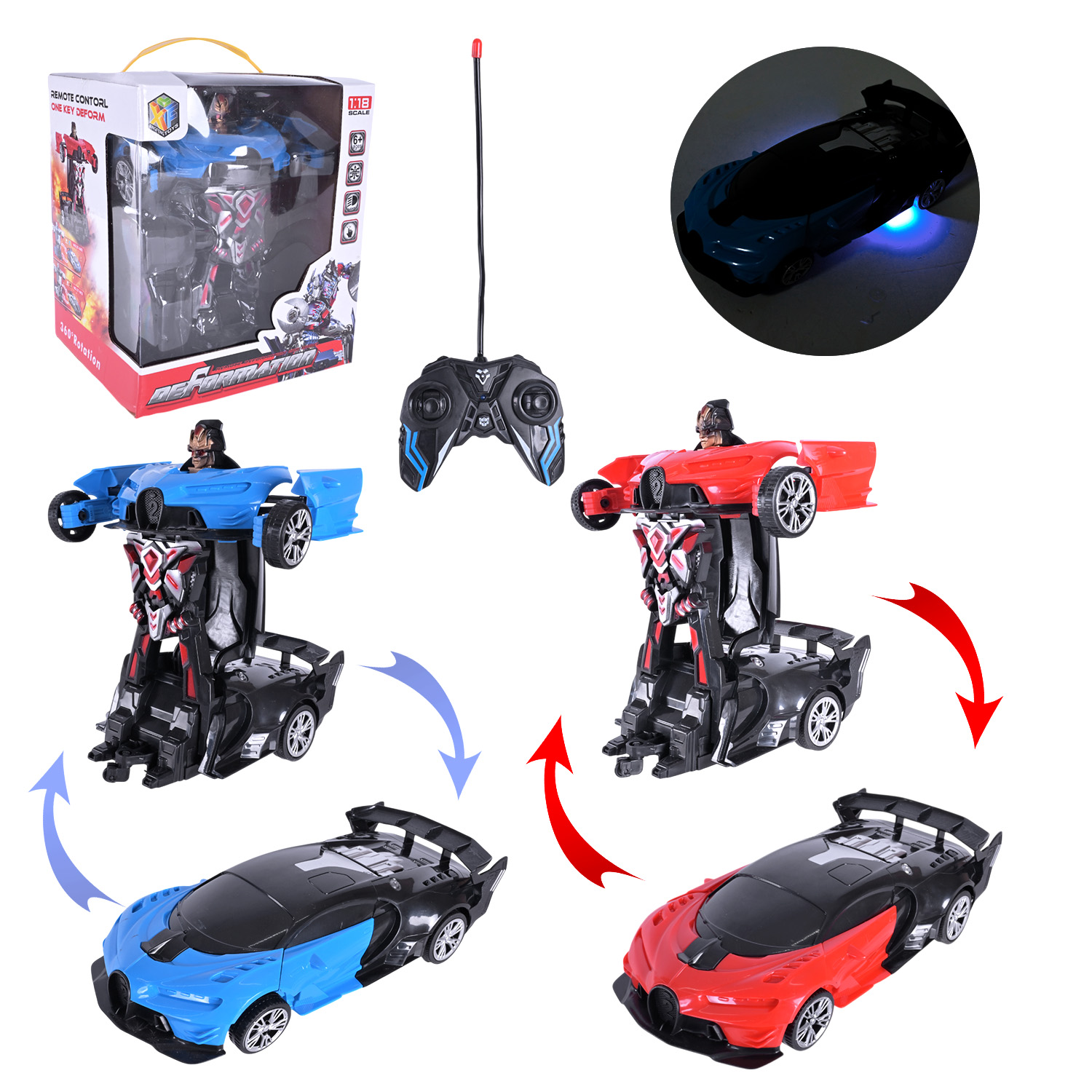 Машина трансформер на радиоуправлении