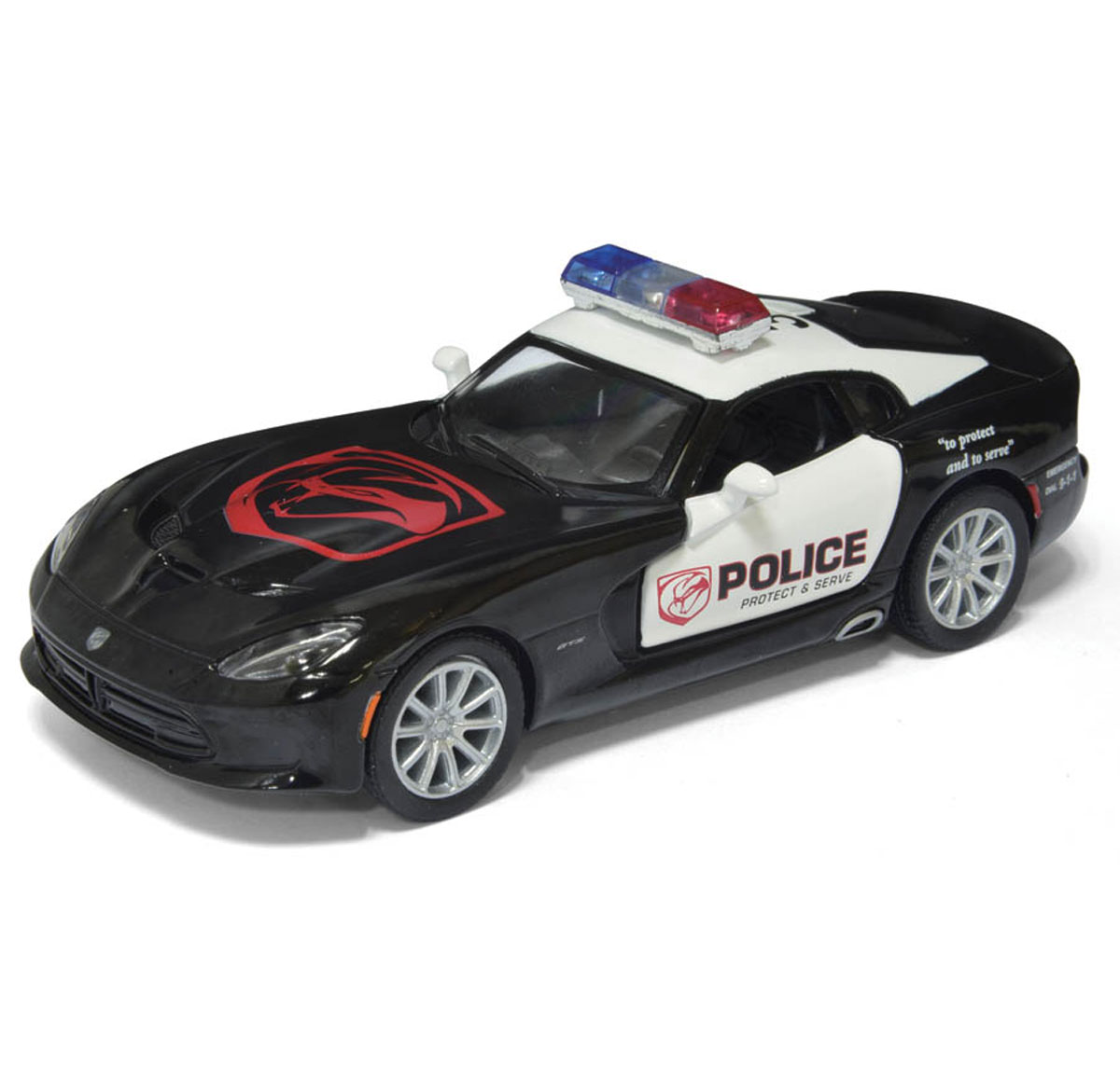 Машинка металева 'Kinsmart' 'SRT Viper GTS Police