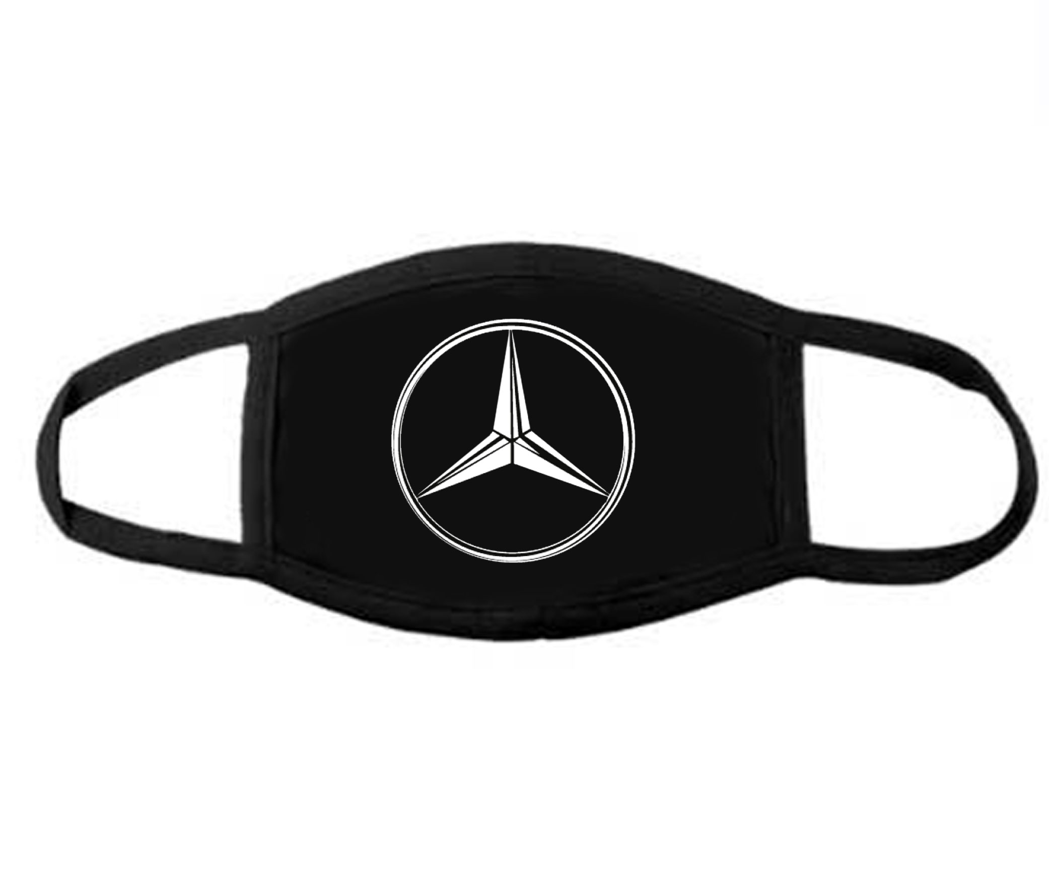 Маска 2-х слойная для лица 'Mercedes Benz'