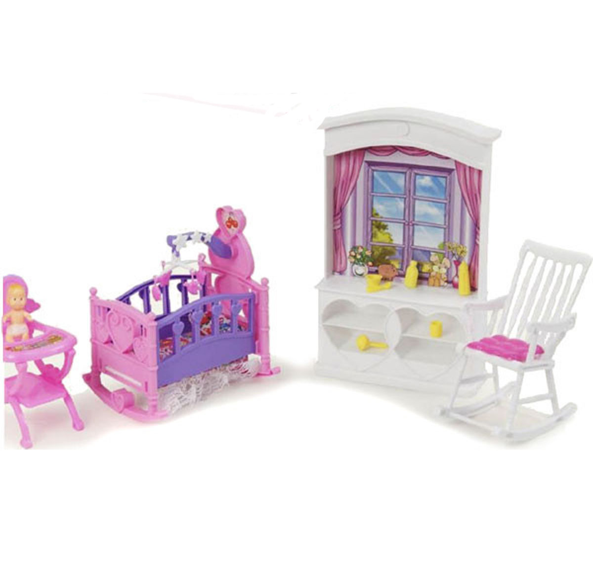 Меблі для ляльки 'Дитяча кімната'