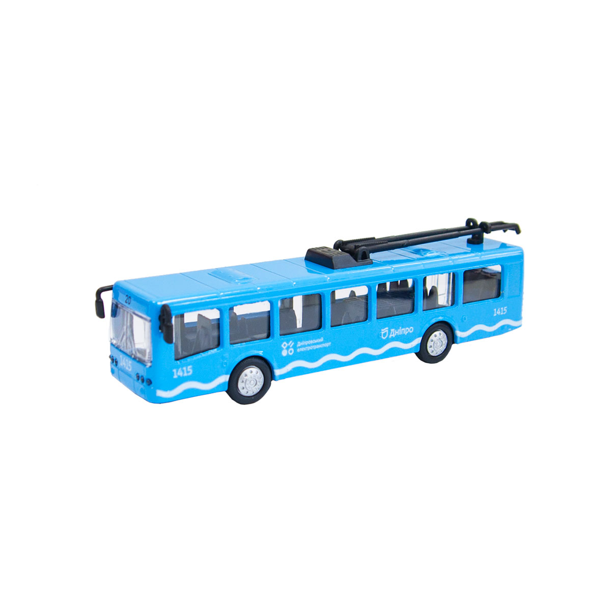Металева модель тролейбуса 'Дніпро'